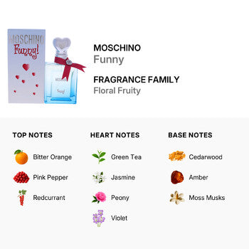 Moschino Funny! / Moschino EDT Spray 1.7 oz (50 ml) (w) - Luxurious Fragrance Available Online in Hong Kong & China