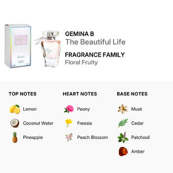 Gemina B Ladies The Beautiful Life EDP Spray 2.6 oz Fragrances (Wholesale) - Luxurious Fragrance Available Online in Hong Kong & China
