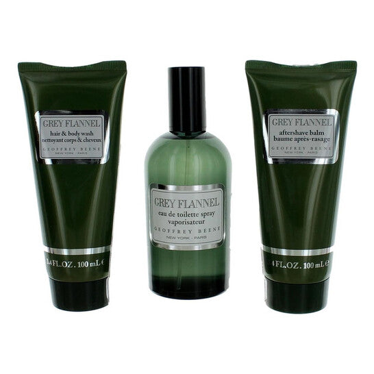 Geoffrey Beene Men's Grey Flannel Gift Set (Wholesale) - Luxurious Fragrance Available Online in Hong Kong & China