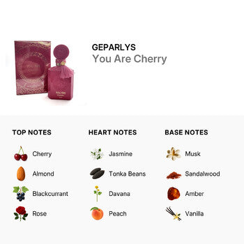 Geparlys Ladies You Are Cherry EDP Spray 2.87 oz (Wholesale) - Luxurious Fragrance Available Online in Hong Kong & China