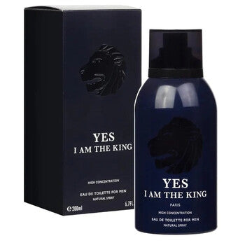 Geparlys Men's Yes I Am The King EDT Spray 6.7 oz Fragrances (Wholesale) - Luxurious Fragrance Available Online in Hong Kong & China