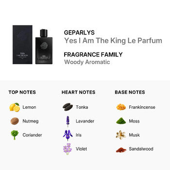 Geparlys Men's Yes I Am The King Le Parfum EDP Spray 3.4 oz Fragrances (Wholesale) - Luxurious Fragrance Available Online in Hong Kong & China