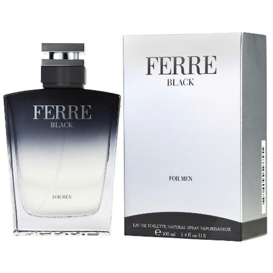 Gianfranco Ferre Men's Ferre Black EDT Spray 3.4 oz (Wholesale) - Luxurious Fragrance Available Online in Hong Kong & China