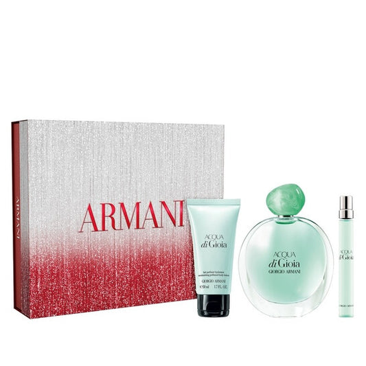 Giorgio Armani Ladies Acqua Di Gioia Gift Set Fragrances - Luxurious Fragrance Available Online in Hong Kong & China
