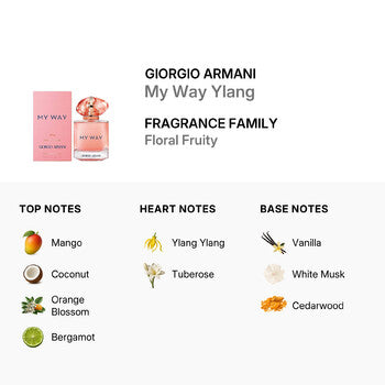 Giorgio Armani Ladies My Way Ylang EDP Spray 1.7 oz (Wholesale) - Luxurious Fragrance Available Online in Hong Kong & China