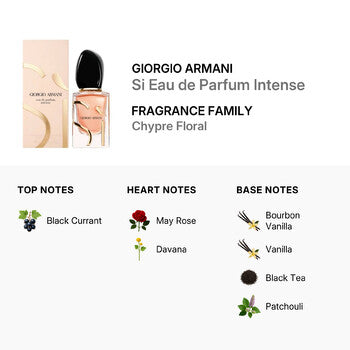Giorgio Armani Ladies Si Eau de Parfum Intense EDP Spray 1.0 oz (Wholesale) - Luxurious Fragrance Available Online in Hong Kong & China