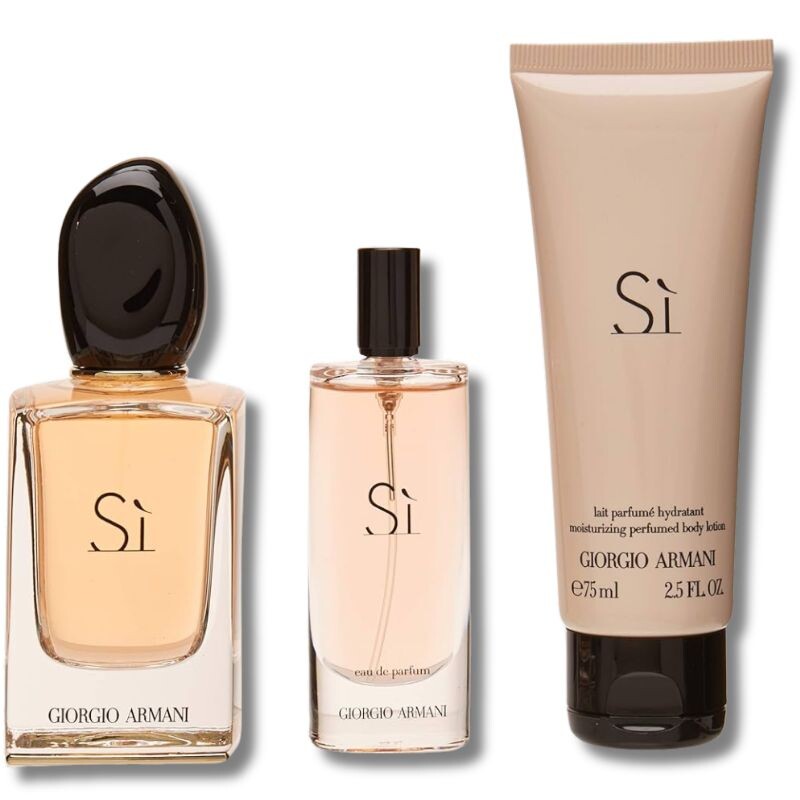 Giorgio Armani Ladies Si Gift Set Fragrances - Luxurious Fragrance Available Online in Hong Kong & China