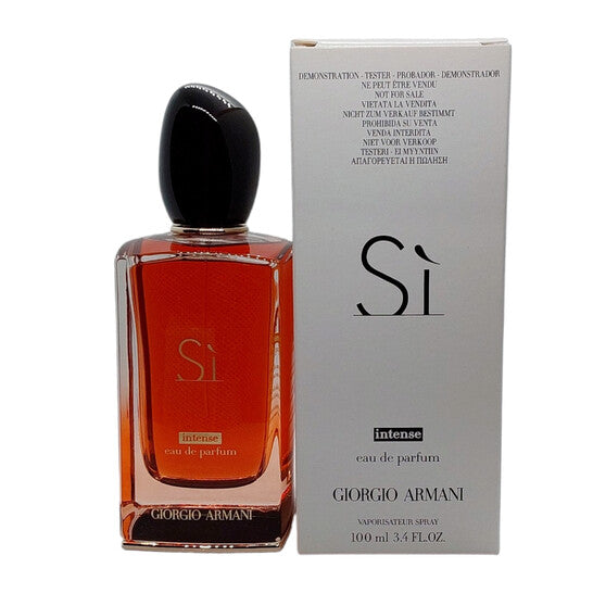 Giorgio Armani Ladies Si Intense 2021 EDP 3.4 oz (Tester) Fragrances - Luxurious Fragrance Available Online in Hong Kong & China