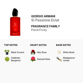 Giorgio Armani Ladies Si Passione Eclat EDP Spray 3.4 oz (Tester) (Wholesale) - Luxurious Fragrance Available Online in Hong Kong & China