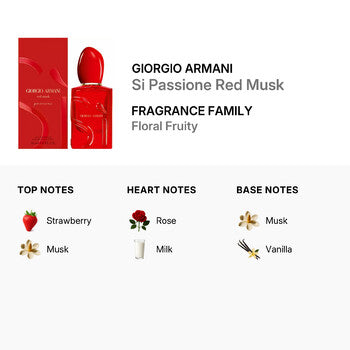 Giorgio Armani Ladies Si Passione Red Musk EDP Spray 1.6 oz (Wholesale) - Luxurious Fragrance Available Online in Hong Kong & China