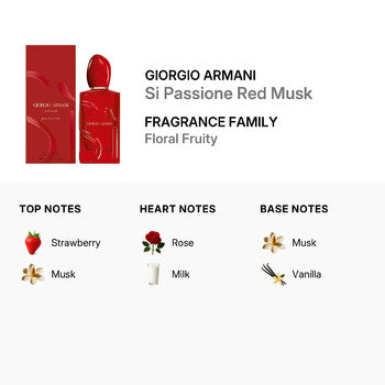 Giorgio Armani Ladies Si Passione Red Musk EDP Spray 3.4 oz (Wholesale) - Luxurious Fragrance Available Online in Hong Kong & China
