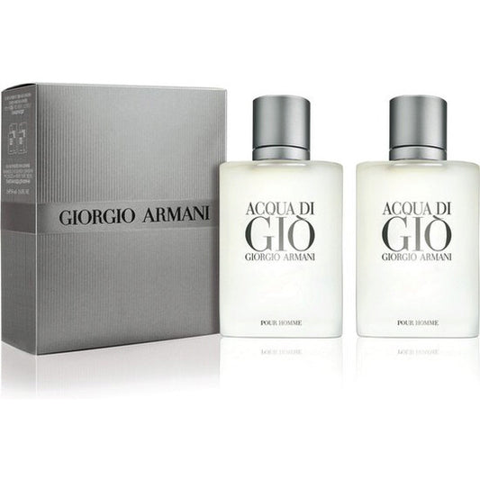 Giorgio Armani Men's Acqua Di Gio EDT Duo - Luxurious Fragrance Available Online in Hong Kong & China