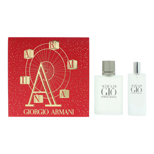 Giorgio Armani Men's Acqua Di Gio Gift Set Fragrances - Luxurious Fragrance Available Online in Hong Kong & China