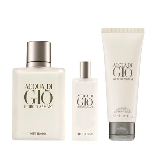Giorgio Armani Men's Acqua di Gio Gift Set Fragrances (Wholesale) - Luxurious Fragrance Available Online in Hong Kong & China