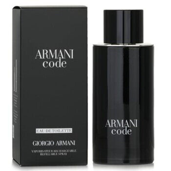 Giorgio Armani Men's Armani Code EDT Spray Refillable 4.2 oz (Wholesale) - Luxurious Fragrance Available Online in Hong Kong & China