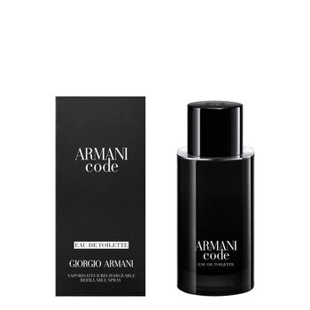 Giorgio Armani Men's Armani Code EDT Spray Refillable 2.5 oz (Wholesale) - Luxurious Fragrance Available Online in Hong Kong & China