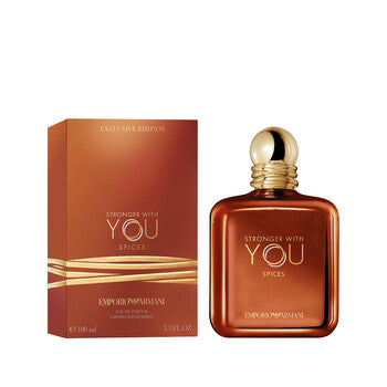 Giorgio Armani Men's Emporio Armani Stronger With You Spices EDP Spray 3.4 oz Fragrances (Wholesale) - Luxurious Fragrance Available Online in Hong Kong & China