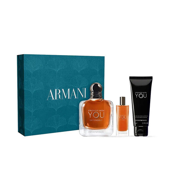 Giorgio Armani Men's Stronger With You Absolutely Intensely Gift Set - Luxurious Fragrance Available Online in Hong Kong & China