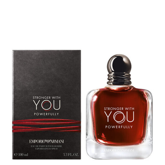 Giorgio Armani Men's Stronger With You Powerfully EDP Spray 3.4 oz Fragrances - Luxurious Fragrance Available Online in Hong Kong & China