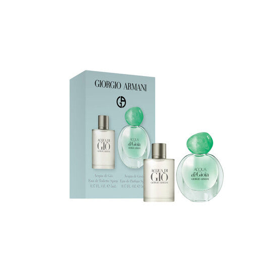 Giorgio Armani Unisex Acqua Di Gio Mini Set Gift Set - Luxurious Fragrance Available Online in Hong Kong & China