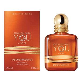 Emporio Armani Unisex Stronger With You Amber EDP Spray 1.7 oz - Luxurious Fragrance Available Online in Hong Kong & China