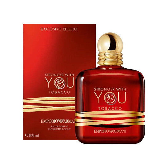 Giorgio Armani Unisex Stronger With You Tobacco EDP Spray 3.4 oz Fragrances - Luxurious Fragrance Available Online in Hong Kong & China