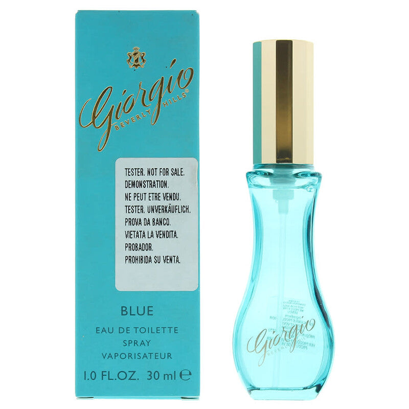 Giorgio Beverly Hills Ladies Giorgio Blue EDT 1 oz (Tester) Fragrances - Luxurious Fragrance Available Online in Hong Kong & China