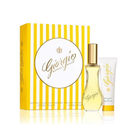 Giorgio Beverly Hills Ladies Yellow Gift Set Fragrances - Luxurious Fragrance Available Online in Hong Kong & China