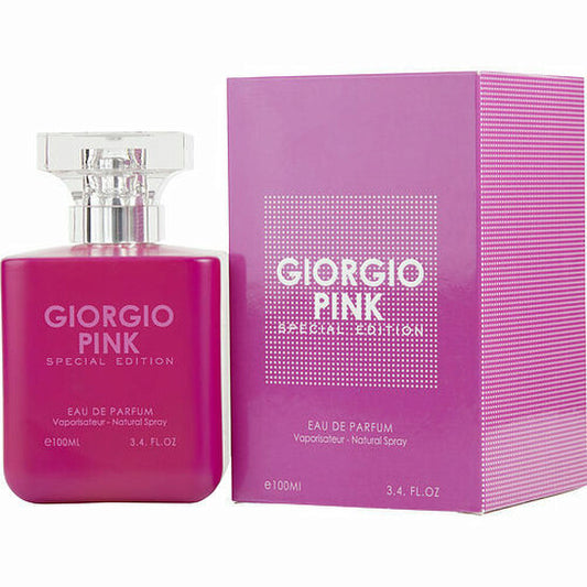 Giorgio Ladies Pink Special Edition EDP Spray 3.4 oz Fragrances - Luxurious Fragrance Available Online in Hong Kong & China