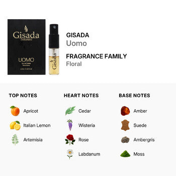 Gisada Men's Uomo EDT Spray 0.05 oz Fragrances (Wholesale) - Luxurious Fragrance Available Online in Hong Kong & China