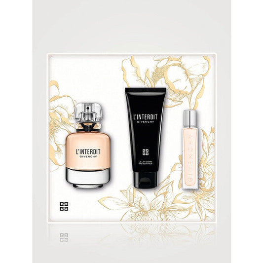 Givenchy Ladies L'interdit 3pcs EDP Gift Set Fragrances (Wholesale) - Luxurious Fragrance Available Online in Hong Kong & China