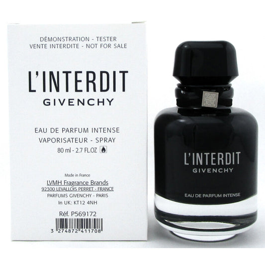 Givenchy Ladies L'interdit Intense EDP 2.7 oz (Tester) Fragrances (Wholesale) - Luxurious Fragrance Available Online in Hong Kong & China