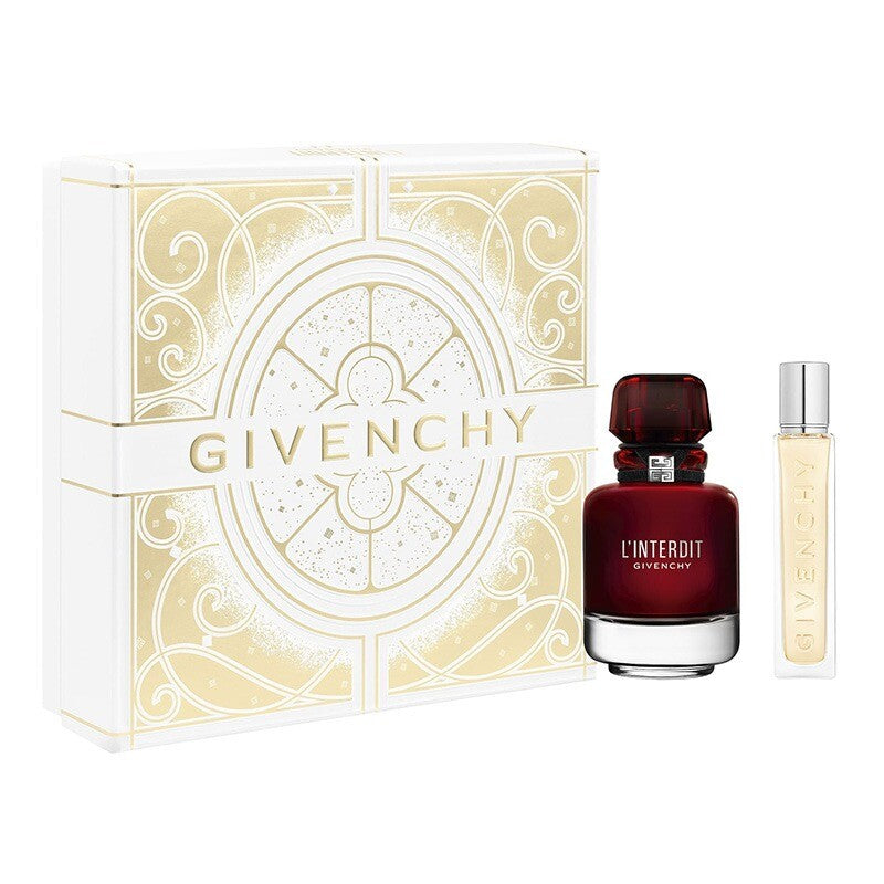 Givenchy Ladies L'interdit Rouge 2pcs EDP Gift Set Fragrances (Wholesale) - Luxurious Fragrance Available Online in Hong Kong & China