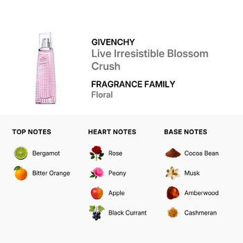 Givenchy Ladies Live Irresist Blossom Crush EDT Spray 1.7 oz (Wholesale) - Luxurious Fragrance Available Online in Hong Kong & China