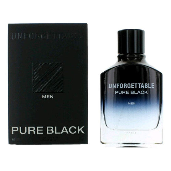 Glenn Perri Men's Unforgettable Pure Black EDT Spray 3.4 oz Fragrances (Wholesale) - Luxurious Fragrance Available Online in Hong Kong & China