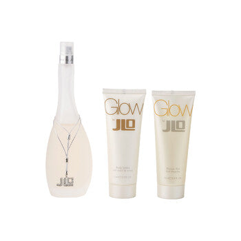 Jennifer Lopez Glow by Jennifer Lopez for Women - 3 Pc Gift Set 3.3oz EDT Spray, 2.5oz Body Lotion, 2.5oz Shower Gel - Luxurious Fragrance Available Online in Hong Kong & China