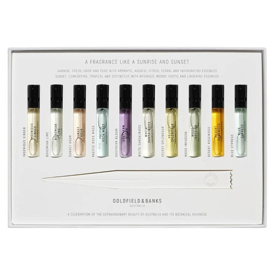 Goldfield And Banks Unisex Discovery Sample Collection Gift Set Fragrances - Luxurious Fragrance Available Online in Hong Kong & China
