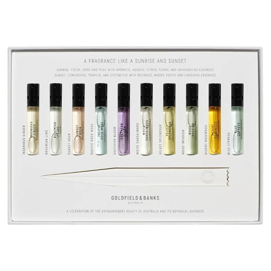 Goldfield And Banks Unisex Discovery Sample Collection Gift Set Fragrances - Luxurious Fragrance Available Online in Hong Kong & China