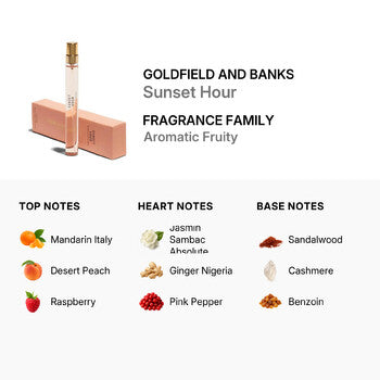 Goldfield And Banks Unisex Sunset Hour Extrait de Parfum Spray 0.33 oz Fragrances (Wholesale) - Luxurious Fragrance Available Online in Hong Kong & China