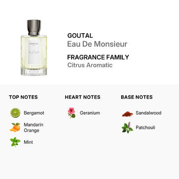 Goutal Men's Eau De Monsieur EDT Spray 3.4 oz (Tester) Fragrances (Wholesale) - Luxurious Fragrance Available Online in Hong Kong & China