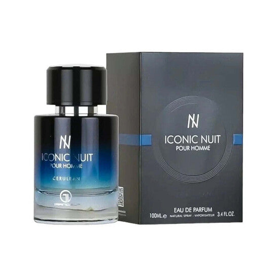 Grandeur Men's Iconic Nuit EDP Spray 3.4 oz Fragrances - Luxurious Fragrance Available Online in Hong Kong & China