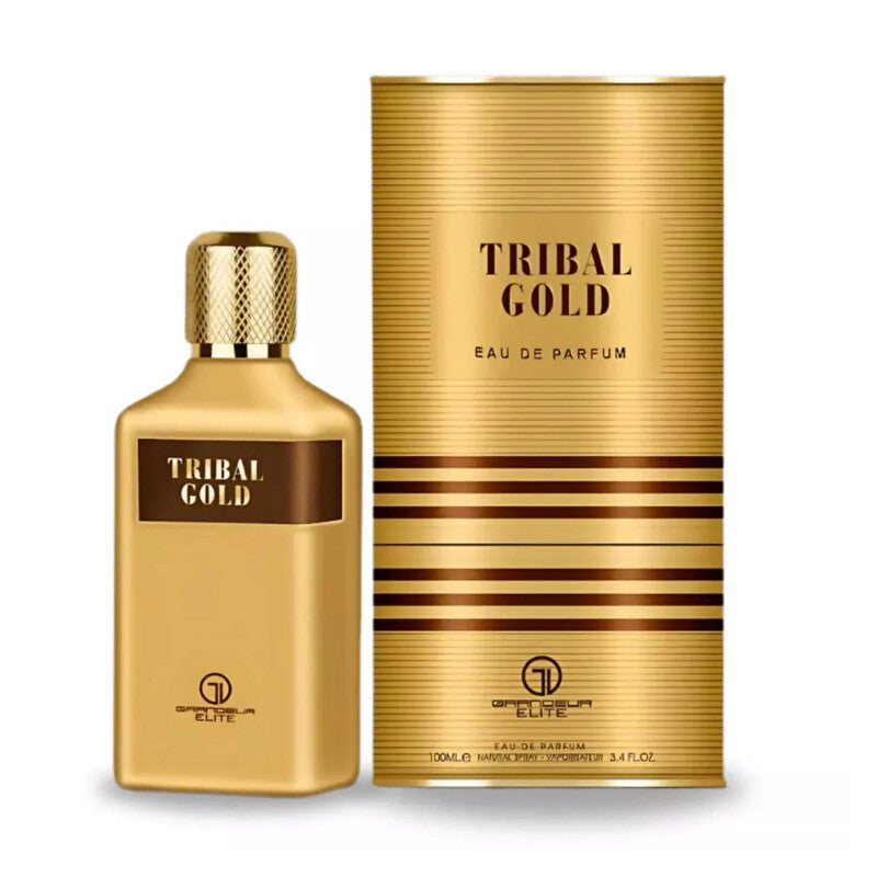 Grandeur Men's Tribal Gold EDP Spray 3.4 oz Fragrances (Wholesale) - Luxurious Fragrance Available Online in Hong Kong & China
