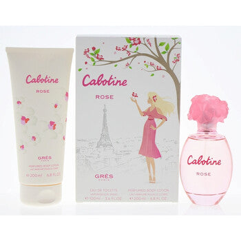 Gres Ladies Cabotine Rose Gift Set - Luxurious Fragrance Available Online in Hong Kong & China