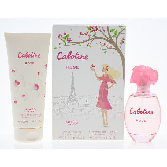 Gres Ladies Cabotine Rose Gift Set Fragrances (Wholesale) - Luxurious Fragrance Available Online in Hong Kong & China
