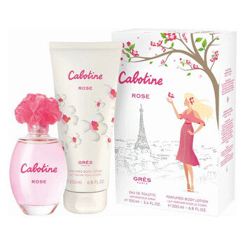 Gres Ladies Cabotine Rose Gift Set - Luxurious Fragrance Available Online in Hong Kong & China