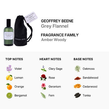Geoffrey Beene Grey Flannel by Geoffrey Beene EDT Spray In Pouch 4.0 oz (m) - Luxurious Fragrance Available Online in Hong Kong & China