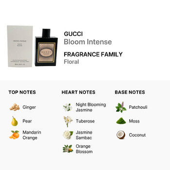 Gucci Ladies Bloom Intense EDP Spray 3.4 oz (Tester) (Wholesale) - Luxurious Fragrance Available Online in Hong Kong & China