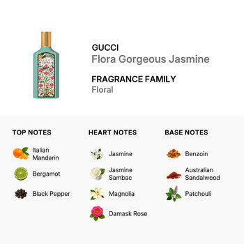 Gucci Ladies Flora Gorgeous Jasmine EDP Spray 1.7 oz - Luxurious Fragrance Available Online in Hong Kong & China