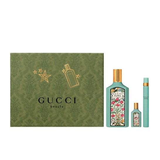 Gucci Ladies Flora Gorgeous Jasmine Gift Set Fragrances (Wholesale) - Luxurious Fragrance Available Online in Hong Kong & China