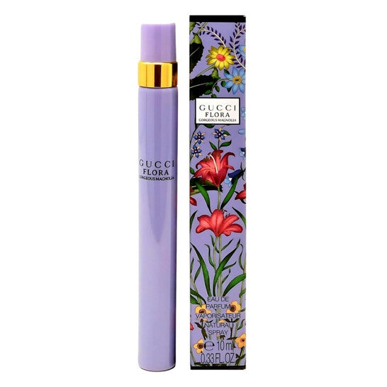 Gucci Ladies Flora Gorgeous Magnolia EDP Spray 0.33 oz Fragrances - Luxurious Fragrance Available Online in Hong Kong & China